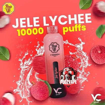 Pop up 10000 puffs jele lychee