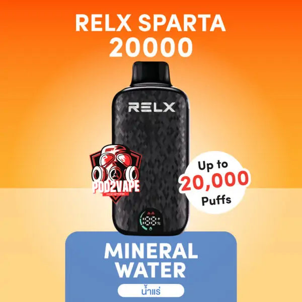Relx sparta 20000 puffs mineral water