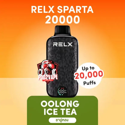 Relx sparta 20000 puffs oolong ice tea
