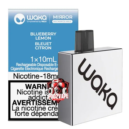 Relx waka mirror 4500 puffs blueberry lemon