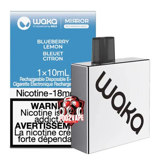 Relx waka mirror 4500 puffs blueberry lemon