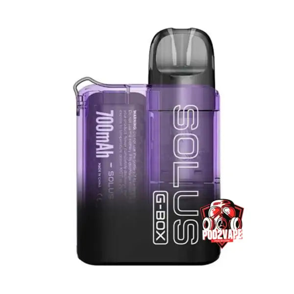 Smok solus g box kit transparent purple