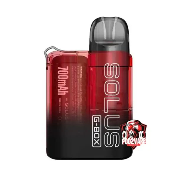 Smok solus g box kit transparent red