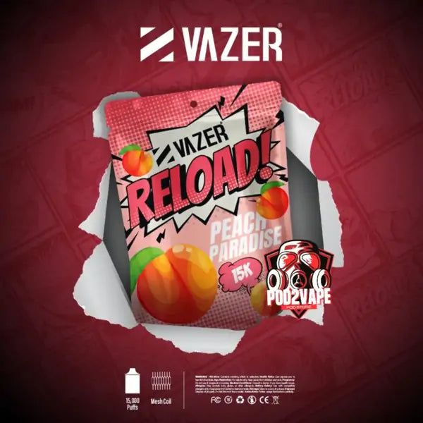 หัว Vazer reload 15k peach paradise