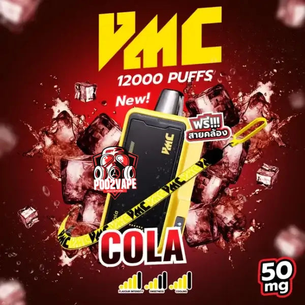 Vmc 12000 puffs cola nic50