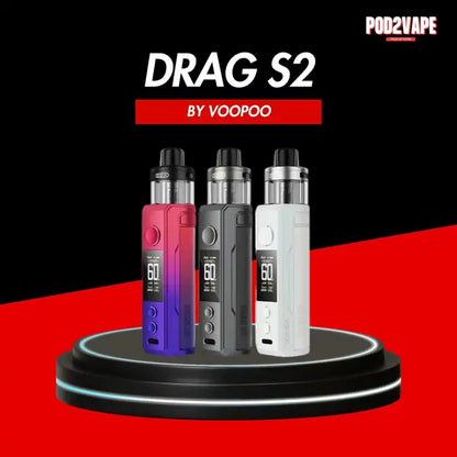 Voopoo drag s2 kit พอตไฟฟ้าแบบคอยล์แบบใหม่ นิยมมาก